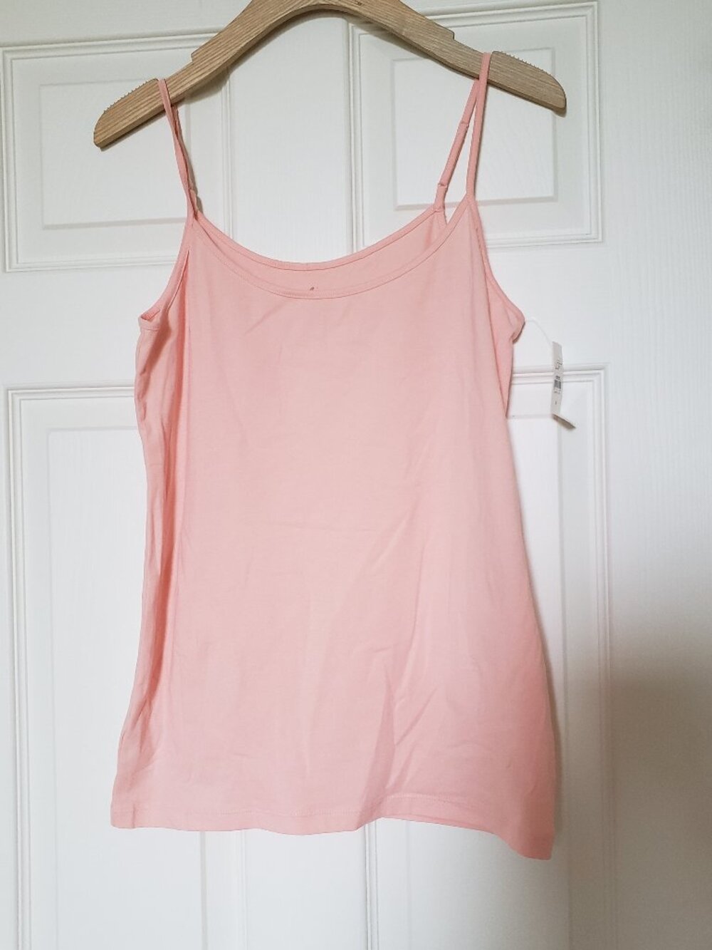 LOFT Women's Pink Live Love Laugh Adjustable Straps Cami NWT - Size Medium
